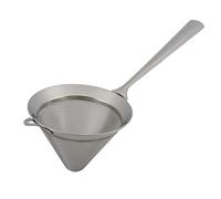 PIAZZA - Colino in Acciaio Inox Piccolo 12 Cm - Setaccio da Cucina a Cono Liquidi e Alimenti (Spremute, Frullati, Sughi, Salse, Creme, Farina, Pasta, Riso) Aggiungilo al tuo Set Utensili da Cucina