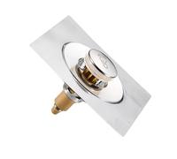 Piazza doccia scarico tipo rimbalzo piede pavimento scarico doccia stanza push down spina pavimento capelli filtro rimbalzo piede anti-intasamento filtro cucina
