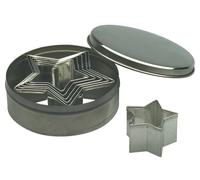Piazza Effepi Set tagliapasta tagliabiscotti a stella 6 pezzi 285536