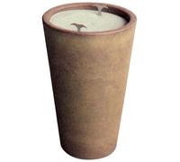 Piazza Effepi Vaso posacenere grande resina con sabbia h. 55 cm