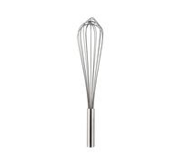 Piazza frusta inox 8 fili professionale lunghezza 30 cm con anello di rinforzo - acciaio inox 160530