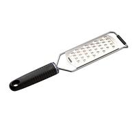 PIAZZA - Grattugia Formaggio Manuale in Acciaio Inox - Manico Antiscivolo 31.5cm - Lama Ultra Spessa 13.5x6.5cm - Ideale anche per Verdure, Limone, Mela, Patate, Carote, Agrumi