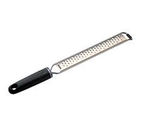 PIAZZA - Grattugia Formaggio Manuale in Acciaio Inox - Manico Antiscivolo 38.5cm - Lama Extra Spessa 22x3.5cm - Ideale anche per Verdure, Limone, Mela, Patate, Carote, Agrumi