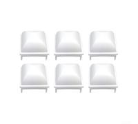 Piazza Hollow Post 3,8 x 3,8 cm bianco PP plastica Square Hollow (6pcs) | Adatto a pali quadrati da 3,8 x 3,8 cm, materiale PP bianco, per una compatibilità versatile per kayak per jw Esther per