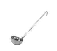 Piazza 153012 - Mestolo in acciaio INOX, lunghezza 52 cm, diametro 12 cm, capacità 0,50 l