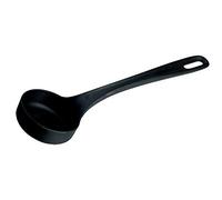 Piazza mestolo unipezzo in nylon e fiberglass nero 6 X 31 cm 4 cl - nero tessile 15790900
