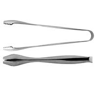 Piazza - Pinza per Ghiaccio in Acciaio Inox - SPEDIZIONE GRATUITA