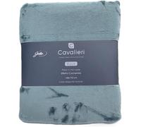 PIAZZA PITTI CAVALIERI PLAID 130x170cm IN MICROPILE EFFETTO CACHEMIRE TINTA UNIT