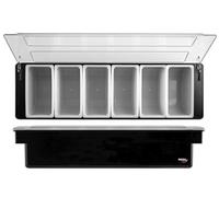 Piazza 4061 Portacondimenti, Argento, 49 x 15 x 9 cm