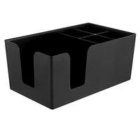 PIAZZA Portaoggetti Bar Nero In Plastica