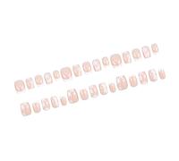Piazza Premere Su Unghie Fiore Colle Finte Su Acrilico Artificiale 12 Dimensione 24pcs Stick On Per Le Donne Design Unghie F