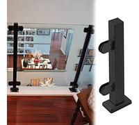 Piazza s Railing PostSupporto versatile per s Plastica Legno Acrilico Pannelli Ideale per Balconi & Scale Ringhiere Colore: End Post S Size