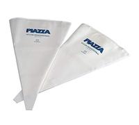 PIAZZA - Sac a Poche Professionali Senza Beccucci - Confezione 2 Sacchetti da 34 cm - Per Realizzare Decorazioni su Dolci, Torte, Cioccolatini e Pasticcini - Riutilizzabili e Resistenti in Nylon