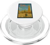 Piazza San Marco Venezia Italia 50s Vintage Poster Art Graphic PopSockets PopGrip per MagSafe