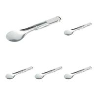 Piazza Spatola per Dolci e Gelato 25 cm In Acciaio Inox e plastica - Spatole Cucina Professionali per Gelaterie, Bar, Pasticcerie e Ristoranti dal Design Moderno Made in Italy (Confezione da 5)