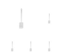 Piazza Spatola per Dolci - in Termoplastica, Manico in Nylon - 35 Cm, bianco (Confezione da 5)