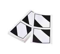 Piazza Spedizione Etichette Trasporto Adesivi con Nero Parole 3.9 x 3.9" 100pz