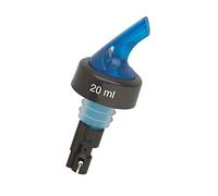 PIAZZA Tappo Versatore Metrico in Plastica - Confezione da 3 Pezzi - 20 ml, Blu