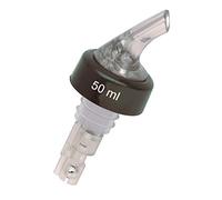 PIAZZA Tappo Versatore Metrico in Plastica - Confezione da 3 Pezzi - 50 ml, Trasparente