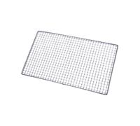 Piazze Quadrate nel Metallo Griglie per Barbecue Griglia 30Cm X 45Cm