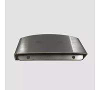 PIAZZETTA deflettore GRANDE in acciaio per stufe a pellet - cod. RT51101150
