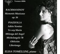 PIAZZOLLA / RACHMANINOV Rachmaninov & Piazzolla: Piano Works (CD)