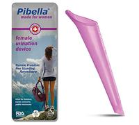PIBELLA Female Urination Device + Germ Resistant Portable Urinals, Dispositivo di minzione Femminile + orinatoio Portatile Resistente ai germi. Donna, Rosa, 1 Confezione