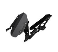 PIBMKVKHIK Parti Catene Trasmissione per Moto per Ninja 400 250 2017-2022 Accessori Moto CNC Parafango Catena Guard Copertura Posteriore(Black)