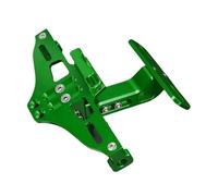 PIBMKVKHIK Supporti per targhe moto Per Ninja 650 2012-2016 Supporto Targa Indicatore Di Direzione Numero Telaio(Green)