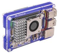 Pibow Coupe 5 Custodia Per Raspberry Pi 5, Royale Blue - PIM679