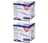 PIC Ago Ipodermico Monouso Gauge 21 1 - 100 Pezzi 2x100 St