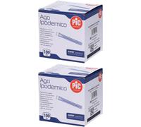 PIC Ago Ipodermico Monouso Gauge 22 1 1/2 - 100 Pezzi 2x100 St