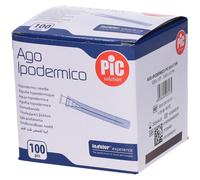 PIC Ago Ipodermico Monouso Gauge 26 1/2 - 100 Pezzi 100 pz Ago per ini