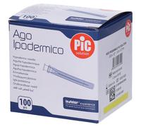 PIC Ago Ipodermico Monouso Gauge 30 1/2 - 100 Pezzi 100 pz Ago per ini