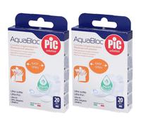 Pic® AquaBloc Cerotto impermeabile Mix 2x20 pz Cerotto