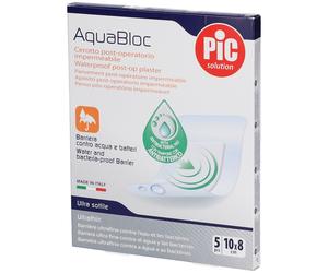 Pic® AquaBloc Cerotto post-operatorio impermeabile 10 x 8 cm 5 pz Cero