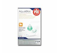 Pic Aquabloc - Cerotto sterile antibatterico e impermeabile per le ferite, 5 pezzi da 12x10 cm