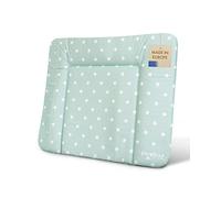 pic Bear Materassino fasciatoio di alta qualità Oeko-Tex - fasciatoio facile da pulire - Cuscino fasciatoio - 85 x 72 cm - Stelle celadon