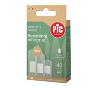 Pic Solution Cerotto Green con Canna da Zucchero e Aloe, Resistente all'Acqua, Mix 40 pezzi