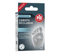 Cerotti Occlusivi per Verruche PIC 16 Pezzi