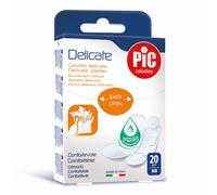 PIKDARE CEROTTO PIC DELICATE 19X72 MM ANTIBATTERICO 20 PEZZI