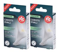 PIC Cerotti Ovali Vesciche 4,4 x 6,9 cm 2x6 St