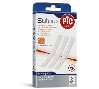 PIC Cerotti Sutura 6 x 75 mm 6 Pezzi