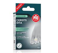 Pic Cerotti Vesciche Dita - Protezione in gel per il sollievo dal dolore, cerotto Pikdare 6 pezzi