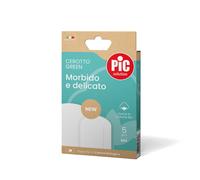 Pic Green - Cerotto Morbido e Delicato Garza in Cotone Bio, 5 cerotti mix