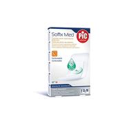 PIKDARE CEROTTO PIC SOFFIX MED IN TNT CON TAMPONE CENTRALE ASSORBENTE STERILE MONOUSO 10X12 CM ANTIBATTERICO 5 PEZZI