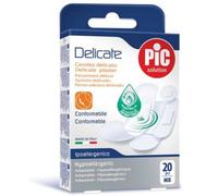 Pic Delicate - Cerotti ipoallergenici - 20 pezzi assortiti