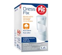 Pic Dress Fix Benda Orlata Puro Cotone In Garza Idrofila 10X5 m