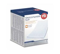 Pic Garze Sterili Stericompress Soft 10x10cm Compresse in TNT Confezione da 100 Pezzi