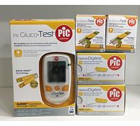 PIC GLUCO TEST - 60 Strisce per il controllo della glicemia + 55 lancette